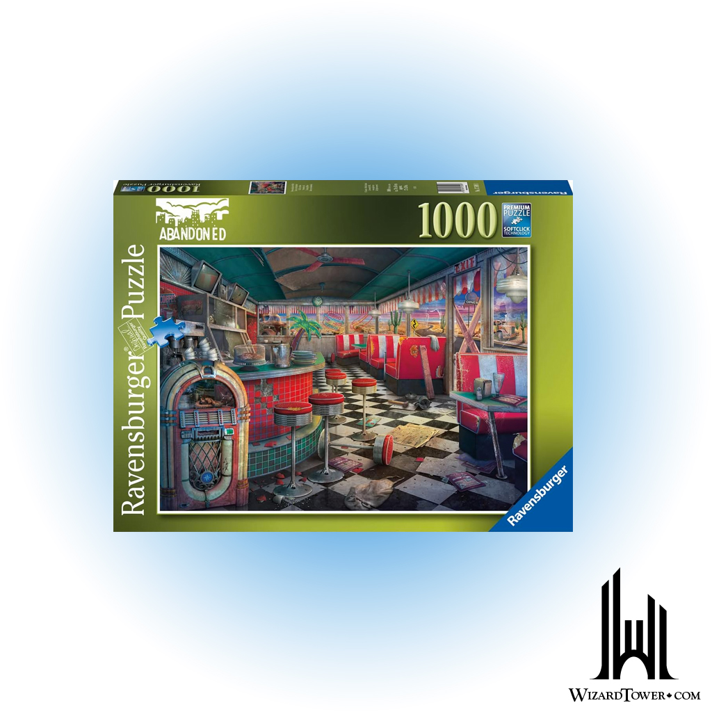 ABANDONED SERIES: DECAYING DINER 1000PC PUZZLE